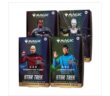 Magic: The Gathering - Star Trek Commander Deck Display (4 Decks) (DE)