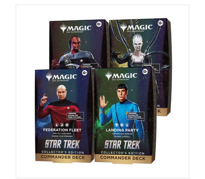 Magic: The Gathering - Star Trek Commander Deck Display (4 Decks) (DE)
