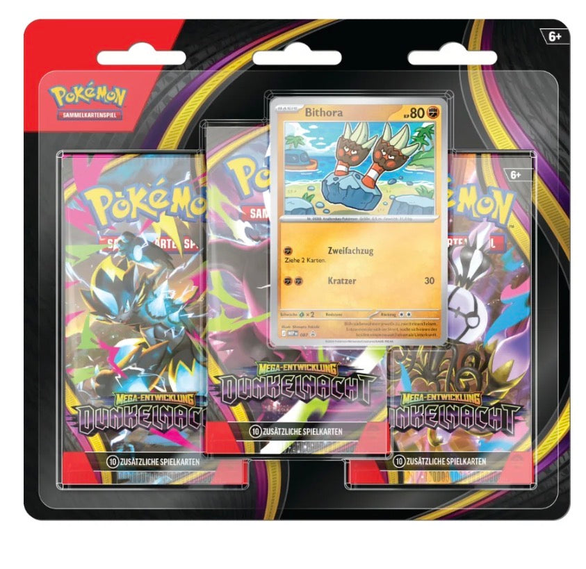Pokémon - Dunkelnacht 3-Pack Blister (DE)