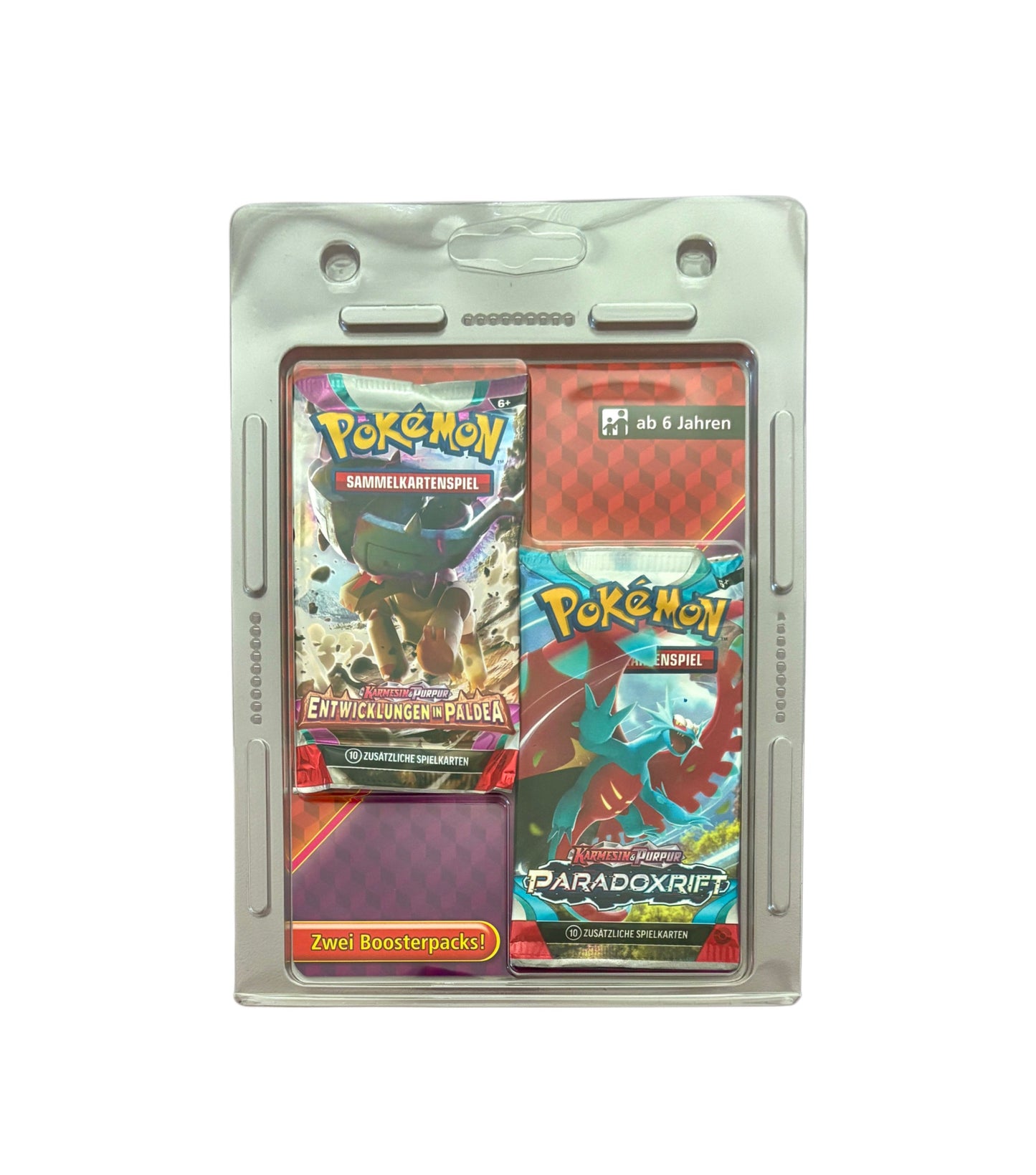 2er Booster Blister "Entwicklungen in Paldea & Paradoxrift" (DE)