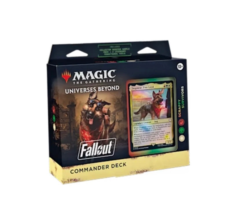 Magic: The Gathering - Fallout Commander Deck Display (4 Decks) (ENG)