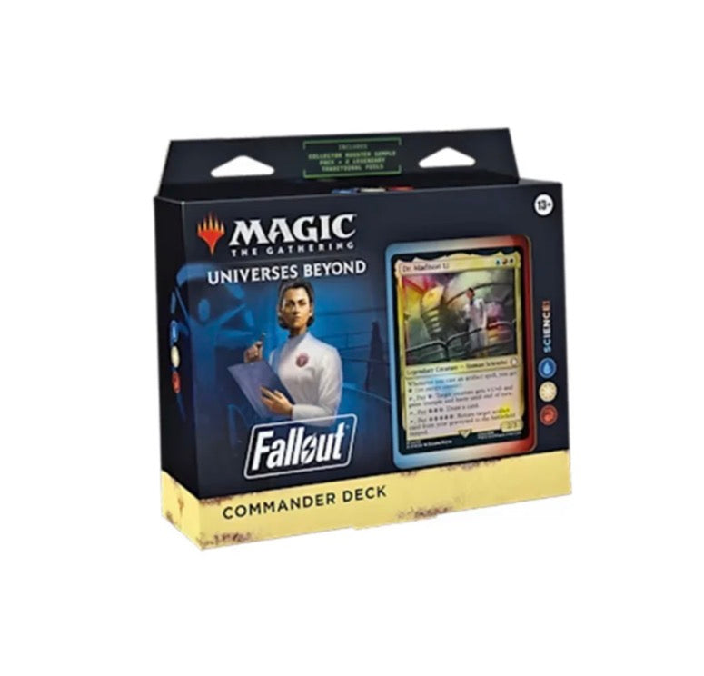 Magic: The Gathering - Fallout Commander Deck Display (4 Decks) (ENG)