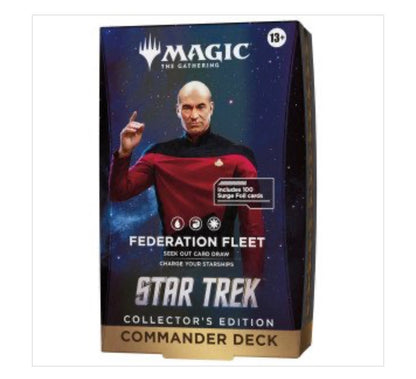 Magic: The Gathering - Star Trek Commander Deck Display (4 Decks) (DE)