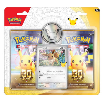 Pokémon - 30 Jahre 2-Pack Blister (DE)