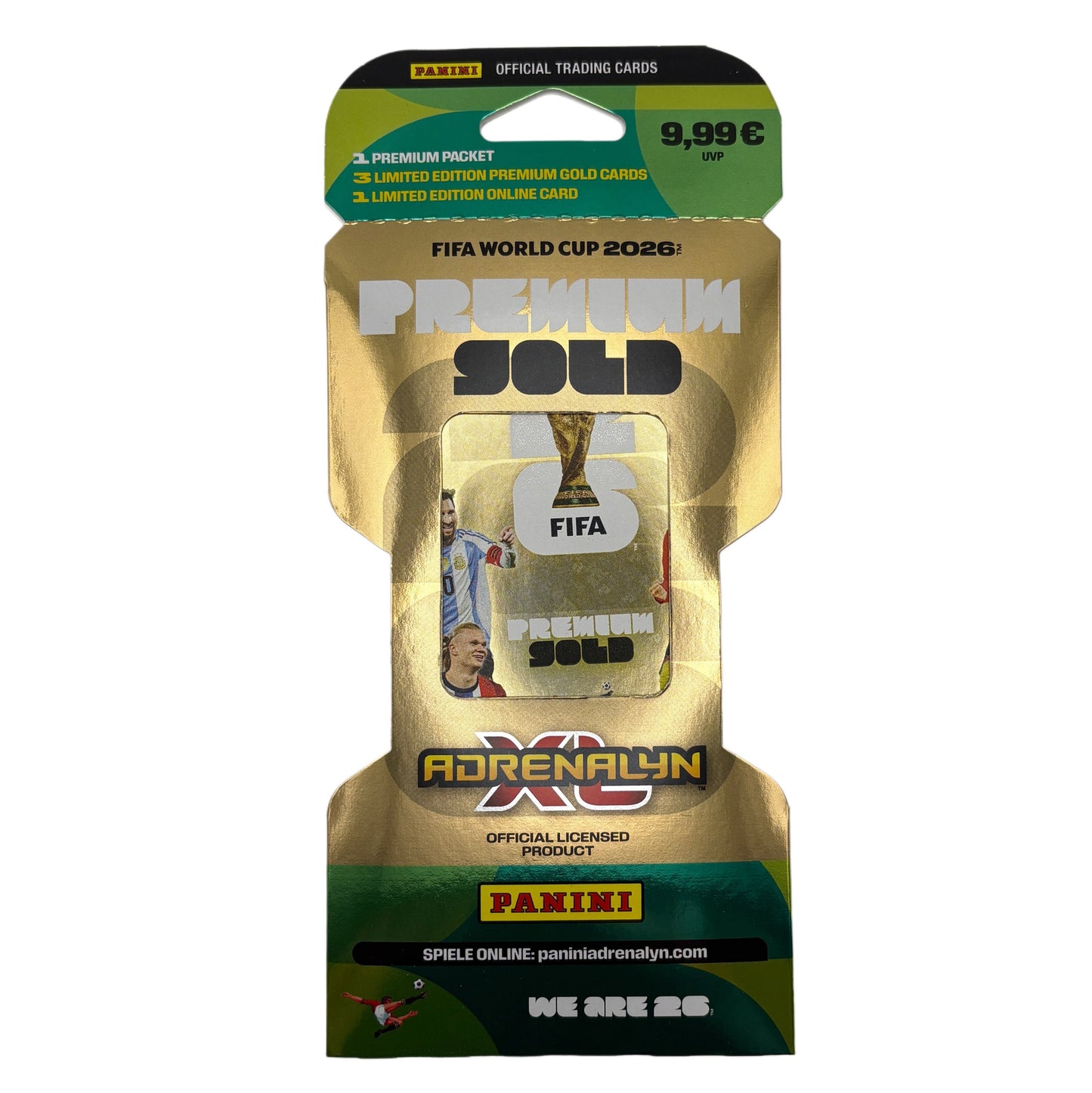 Panini - FIFA World Cup 2026 Adrenalyn XL - Premium Gold Flow Pack