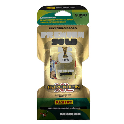 Panini - FIFA World Cup 2026 Adrenalyn XL - Premium Gold Flow Pack