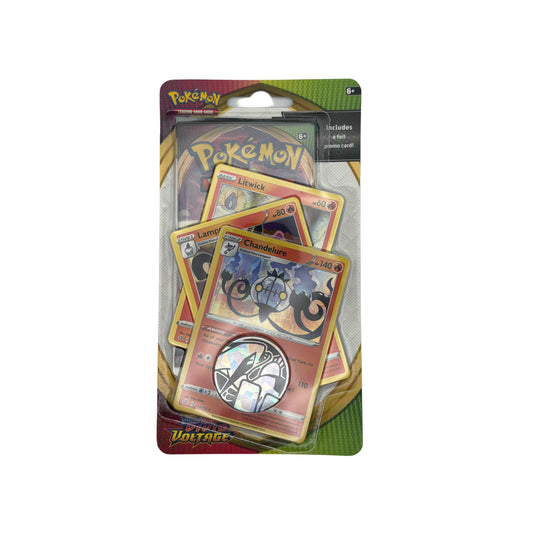 Pokemon - Vivid Voltage Premium Checklane Blister Chandelure (ENG)